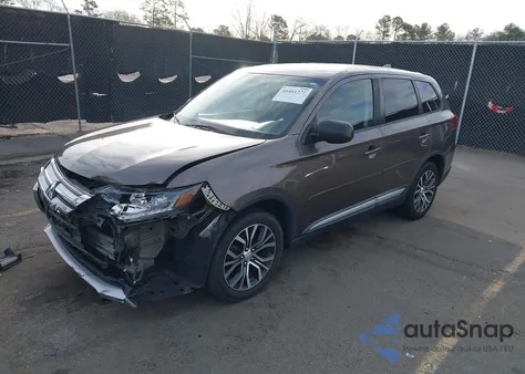 2017 Mitsubishi Outlander Es z USA, uszkodzony, nr VIN JA4AD2A34HZ011422